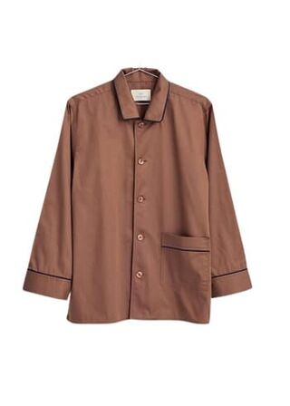 Outline Pyjamas Long Sleeve Shirt HAY Str.: Small / Medium