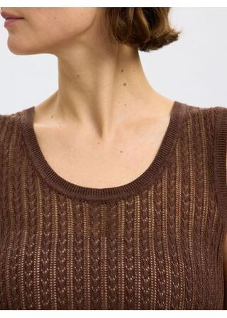 SLFHennah SL Knit Structure Top SELECTED FEMME Str.: M