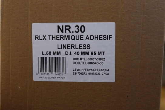 Labels, Toprinse ECOLAB m.m.