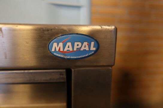 2 stk. skuffemoduler i rustfri stål m.m.