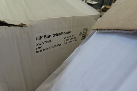 Pallekar med diverse byggefuge