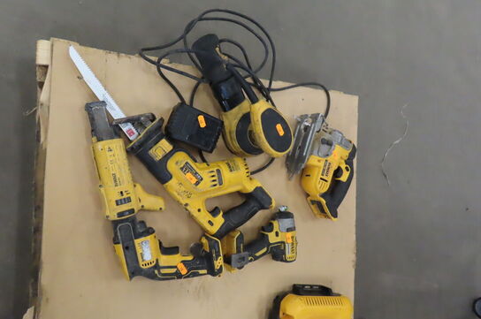 4 stk. Akku-værktøj samt el-xcellentsliber