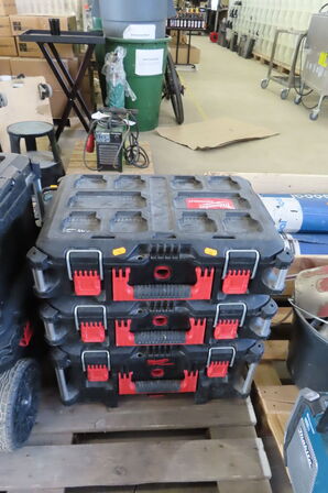 3 stk. Værktøjskasser MILWAUKEE