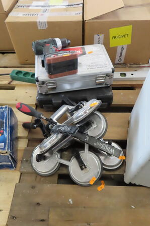 3 stk. Glasløftere inkl. 2 stk. justerbare afstandskiler