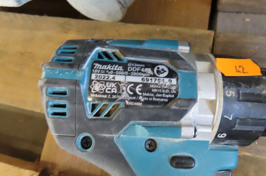 4 stk. Akku-værktøj MAKITA