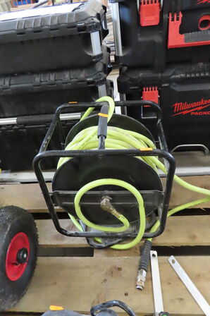 Slangerulle til trykluft