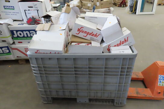 Pallekar med diverse byggefuge