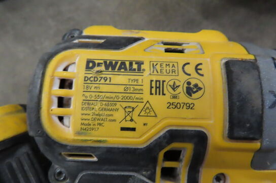 3 stk. Akku-værktøj DEWALT