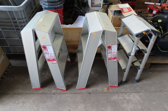 3 stk. Trappestiger