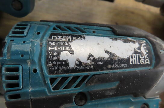 3 stk. Akku-værktøj MAKITA