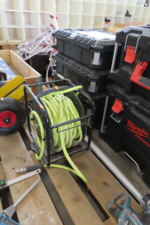 Slangerulle til trykluft