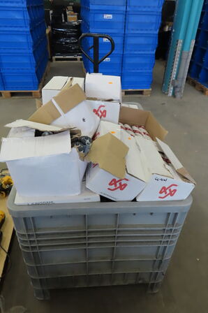 Pallekar med diverse byggefuge