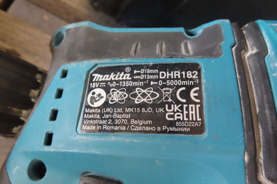 4 stk. Akku-værktøj MAKITA