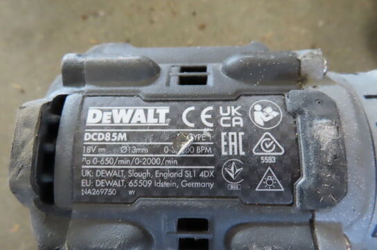 2 stk. Akkuværktøj DEWALT