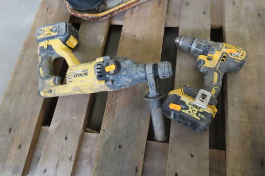 2 stk. Akku-værktøj DEWALT