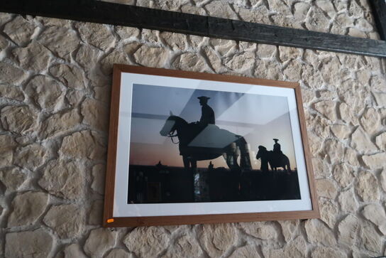 2 stk. indrammet plakater