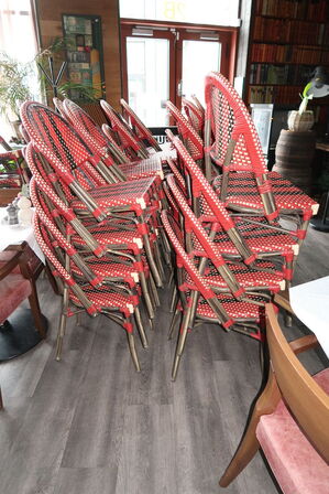 4 stk. caféborde SM FRANCE med 8 stk. caféborde