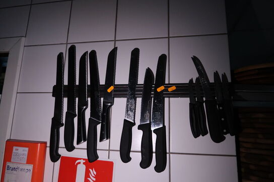 Knivblok med div. Knive