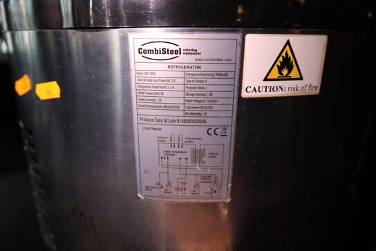 Køleskab COMBISTEEL 7487.0080