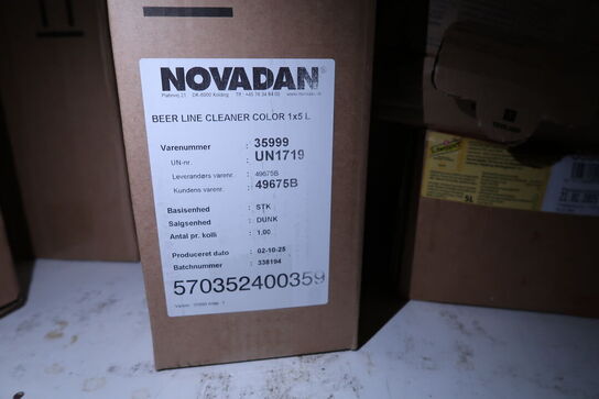 3 stk. fadølsrenser NOVADAN