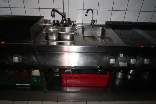 2 stk. rustfri stålvaske uden indhold