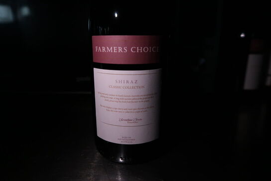 14 flasker rødvin SHIRAZ Classic Collection