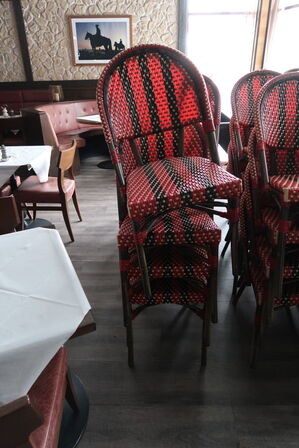 4 stk. caféborde SM FRANCE med 8 stk. caféborde