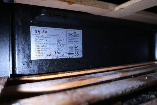 Vinkøleskab SCAN DOMESTIC SV 80 uden indhold