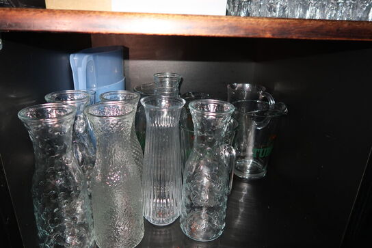 Div. Ølglas og drinksglas samt kander