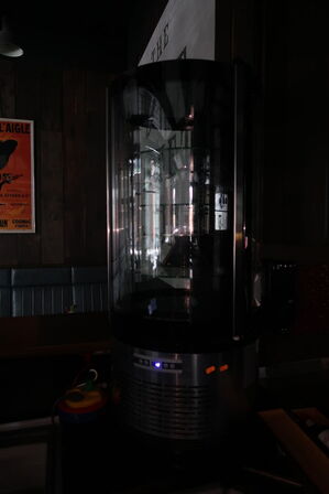 Køleskab COMBISTEEL 7487.0080