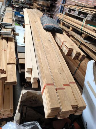 Palle med lister og plader