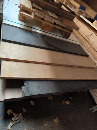 Palle med lister og plader