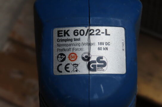 Pressetang KLAUKE Ek 60/22 L