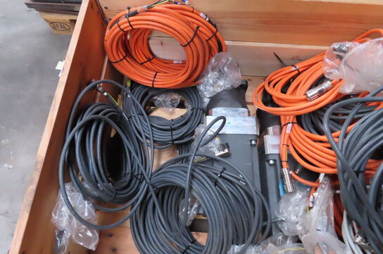 Diverse el-motor + kabler 