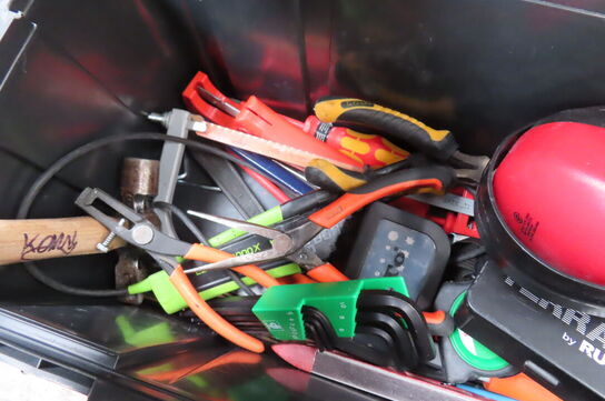 2 stk. Værktøjskasser med indhold