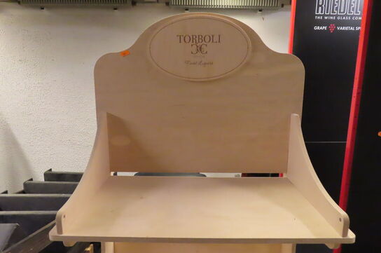 8 stk. Udstillingsstativer 