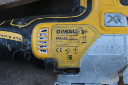 3 stk. elværktøj DEWALT 