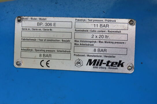 Pappresser MIL-TEK 306E- 