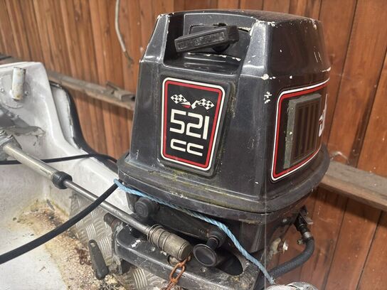 Båd inkl. bådtrailer