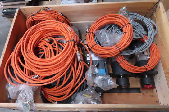 Diverse el-motor + kabler 