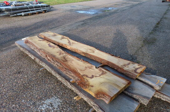 2 stk. Egetræsplanker