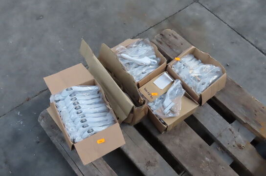 Diverse håndtag med lås