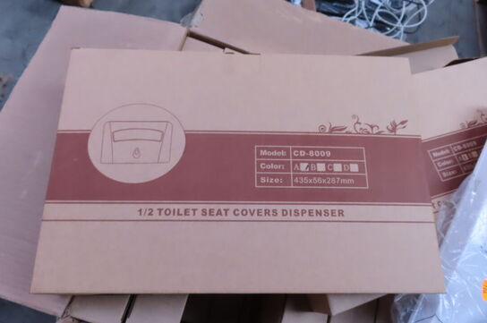 Toilet seat cover dispenser 