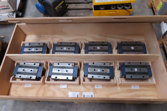 8 stk. Føringsvogne BILA boremaskine 