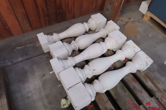 5 stk. Betonbalyster 