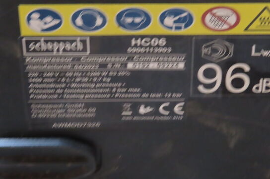 Kompressor SCHEPPACH HC06