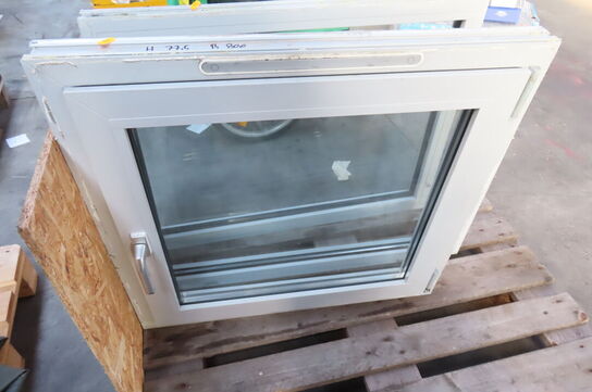 3 stk. Vinduer