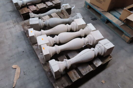 6 stk. Betonbalyster