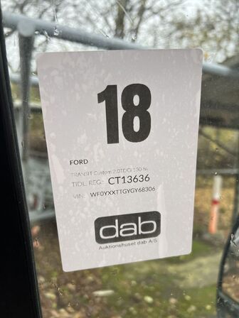 Varebil FORD TRANSIT Custom 2.0TDCi 130 hk