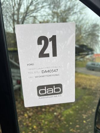 Varebil FORD TRANSIT Custom 2.2 TDCi 125 hk